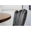 Venture Home Dining Chairs 2 pcs Limhamn Velvet Black and Grey