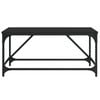 vidaXL Coffee Table Black 75x50x35 cm Engineered Wood