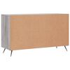 vidaXL Sideboard Grey Sonoma 100x36x60 cm Engineered Wood