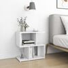 vidaXL Bedside Cabinet White 50x30x51,5 cm Engineered Wood