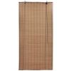 vidaXL Bamboo Roller Blinds 2 pcs Brown 120 x 220 cm