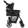 Animal Boulevard Pet Buggy Travel XS 86x46x95 cm Black