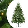 vidaXL Christmas Tree with 300 LEDs with Stand Green 210 cm PE