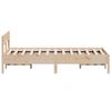 vidaXL Bed Frame without Mattress 140x200 cm Solid Wood Pine