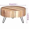 vidaXL Coffee Table Solid Reclaimed Wood
