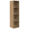 vidaXL TV Cabinet Set Wall-mounted 4 pcs Artisan Oak Engineered Wood