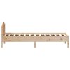 vidaXL Bed Frame without Mattress 100x200 cm Solid Wood Pine