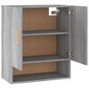 vidaXL Wall Cabinet Grey Sonoma 60x31x70 cm Engineered Wood