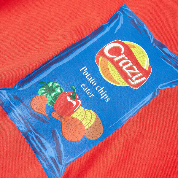 Kids' T-shirt with Short Sleeves Red 104