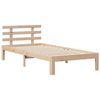 vidaXL Bookcase Bed without Mattress 90x200cm Solid Wood Pine
