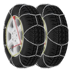 vidaXL Car Tyre Snow Chains 2 pcs 16 mm SUV 4x4 Size 400