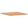 vidaXL Table Top 80x80x1.5 cm Square Solid Wood Beech