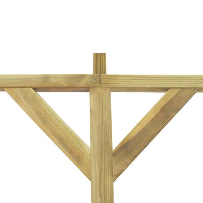 vidaXL Lean-To Pergola 2x3x2.2 m Wood