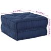 vidaXL Modular Sofa Indigo 70 x 70 x 36 cm Fabric
