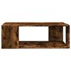 vidaXL Coffee Table Smoked Oak 89.5x48x30 cm Engineered Wood