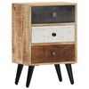 vidaXL Bedside Cabinet 40x30x60 cm Solid Mango Wood