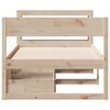 vidaXL Bed Frame without Mattress 90x190 cm Single Solid Wood Pine