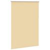 vidaXL Roller Blind Blackout Beige 105x150 cm Fabric Width 100.7 cm Polyester