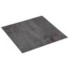 vidaXL Self-adhesive Flooring Planks Dark Brown and Black