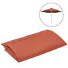vidaXL Replacement Fabric for Outdoor Parasol Terracotta 300 cm