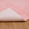 vidaXL Faux Rabbit Fur Rug Olite Pink 240 x 340 cm Polyester
