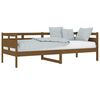 vidaXL Day Bed without Mattress Honey Brown Solid Wood Pine 80x200 cm