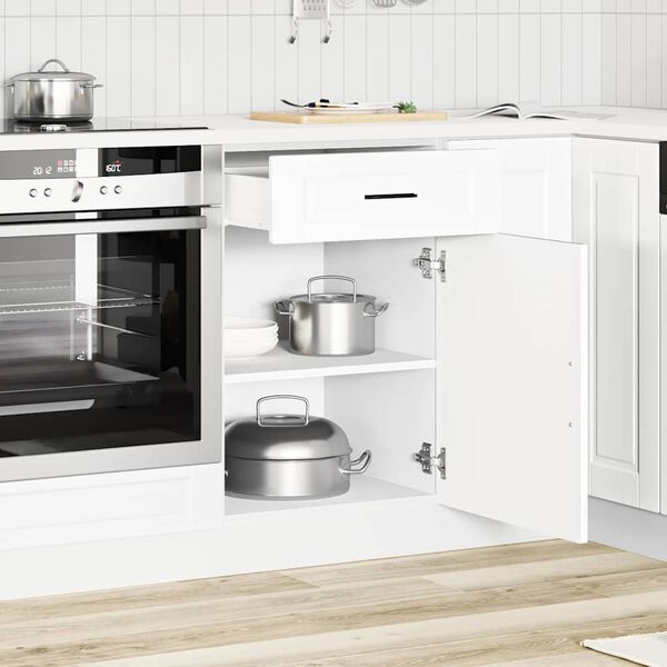 vidaXL Kitchen Base Cabinet&nbsp;Porto White Engineered Wood
