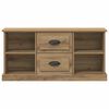 vidaXL TV Cabinet Artisan Oak 99.5 x 35.5 x 48 cm Engineered Wood