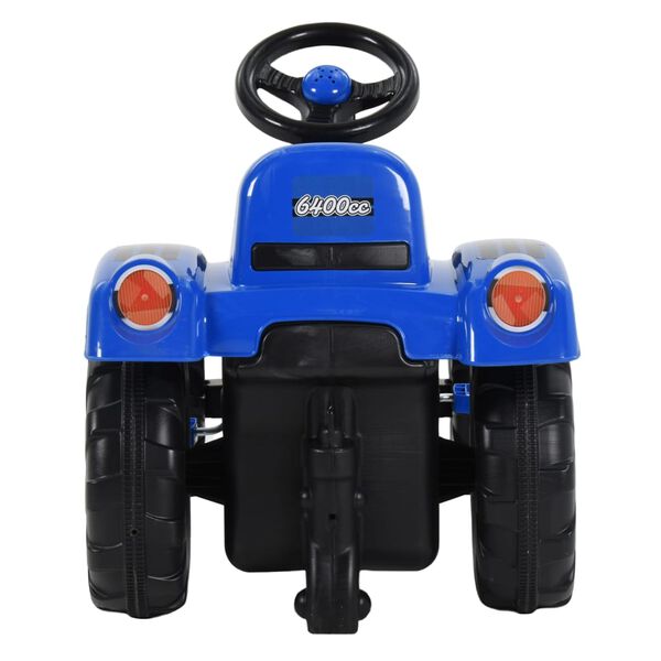 vidaXL Pedal Tractor for Kids Blue