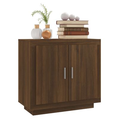 vidaXL Sideboard Brown Oak 80x40x75 cm Engineered Wood