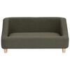 vidaXL Dog Sofa Dark Grey 85x50x39 cm Linen