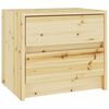 vidaXL Bedside Cabinet 40x30.5x35.5 cm Solid Firwood