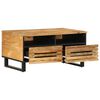 vidaXL Coffee Table 80x55x40 cm Solid Wood Rough Mango