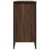 vidaXL Shoe Cabinet Brown Oak 80x38x78 cm Engineered Wood