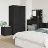 vidaXL Bathroom Cabinet Black 40.5 x 40 x 44 cm Engineered Wood