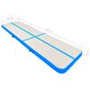 vidaXL Inflatable Gymnastics Mat with Pump 800x100x20 cm PVC Blue