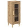 vidaXL Sideboard Artisan Oak 34.5 x 32.5 x 90 cm Engineered Wood