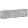vidaXL Wall-Mounted Headboard HOORN Concrete Grey Engineered Wood