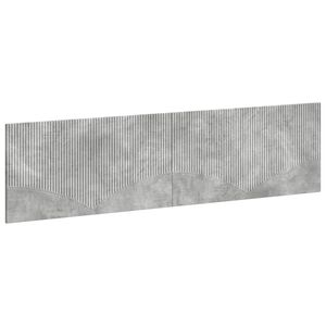 vidaXL Wall-Mounted Headboard HOORN Concrete Grey Engineered Wood