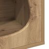 vidaXL Cat House Artisian Oak 42.5 x 40 x 53.5 cm Engineered Wood