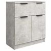 vidaXL Sideboard Concrete Grey 60x30x70 cm Engineered Wood