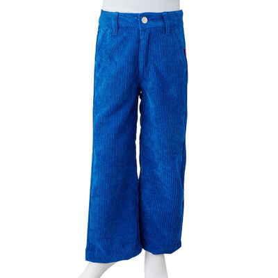 Kids' Pants Corduroy Cobalt Blue 92