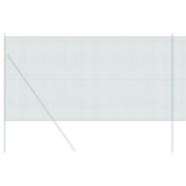 vidaXL Welded Wire Fence Green 1.4 x 50 m Steel