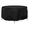 vidaXL Garden Furniture Cover 10 Eyelets &Oslash;260x90 cm Round