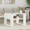 vidaXL Coffee Table with Storage White 66 x 53 x 45 cm Engineered Wood