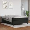 vidaXL Box Spring Bed Frame Black Double Faux Leather (UK/IE/FI/NO only)
