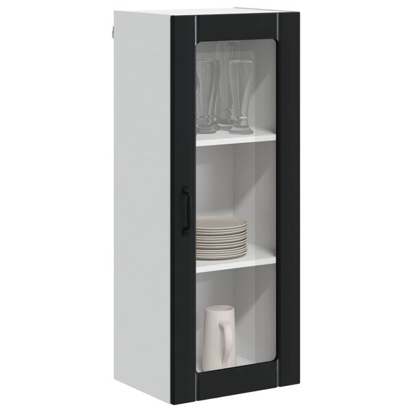 vidaXL Kitchen Cabinet Black 40 x 31 x 100 cm Engineered Wood