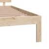 vidaXL Bed Frame without Mattress 135x190cm Double