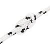 vidaXL Braided Boat Rope White 10 mmx25 m Polyester