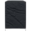 vidaXL Outdoor Swing Cover Black